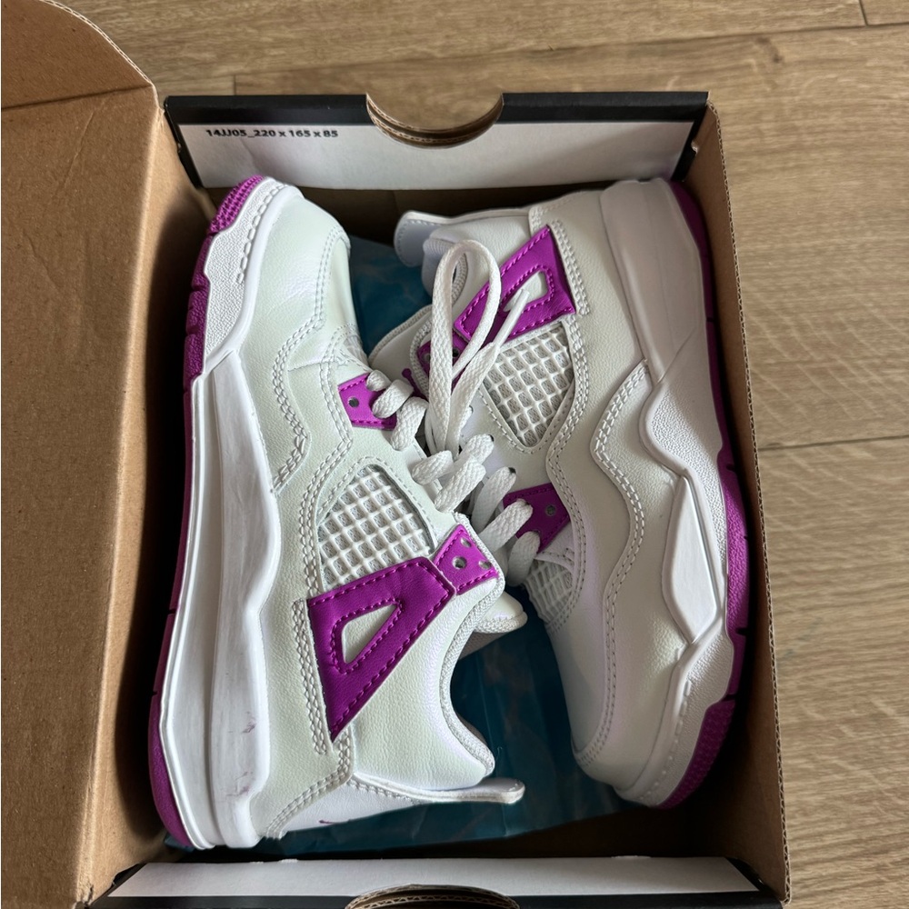 Toddler Jordan 4 worn once in great condition Size 11